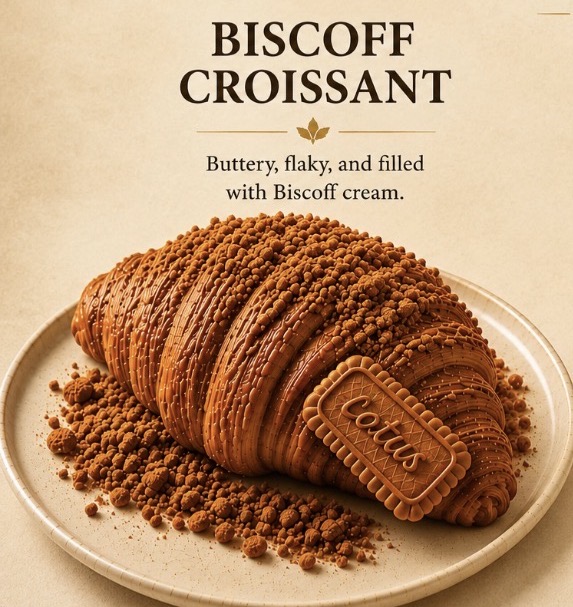 Biscoff Croissant